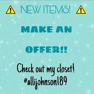 NEW ADDED ITEMS!! CHECK OUT MY CLOSET!